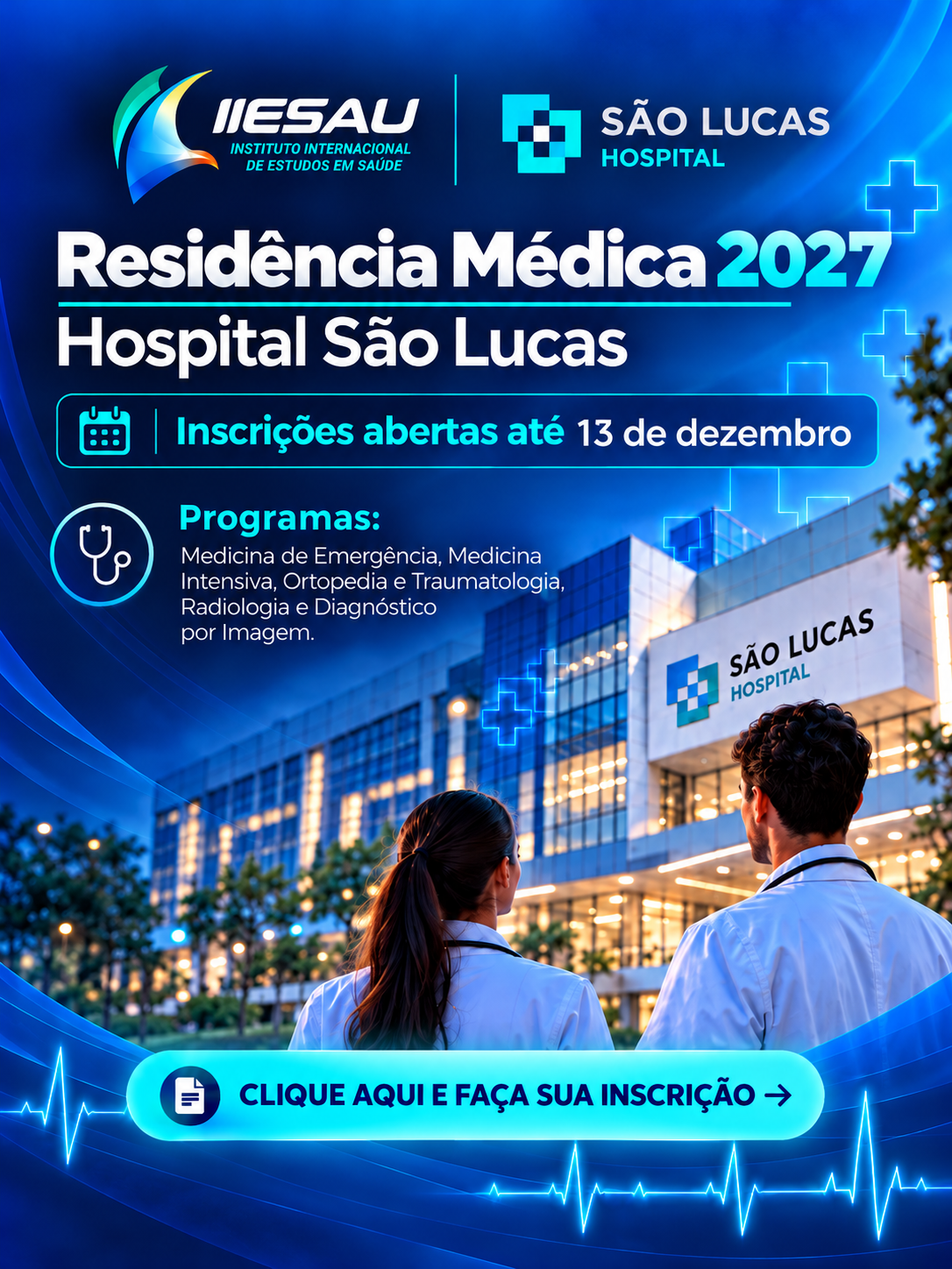 Residência Médica 2027 – Hospital São Lucas